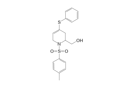 2-(Hydroxymethyl)-4-(phenylthio)-1-toluenesulfonyl-1,2,3,6-tetrahydropyridine
