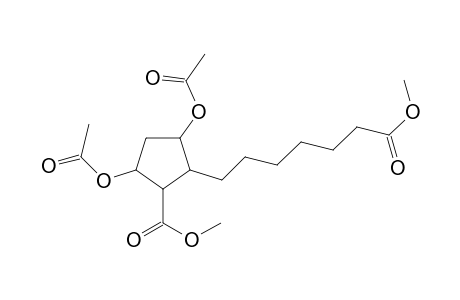 Cyclopentaneheptanoic acid, 3,5-bis(acetyloxy)-2-(methoxycarbonyl)-, methyl ester