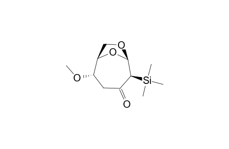 2,7-Epoxy-3-(trimethylsilyl)-6-methoxy-1-oxacyclooctane-4-one