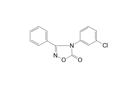 1,2,4-Oxadiazol-5(4H)-one, 4-(3-chlorophenyl)-3-phenyl-