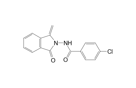 4-Chloro-N-(1-methylene-3-oxoisoindolin-2-yl)benzamide