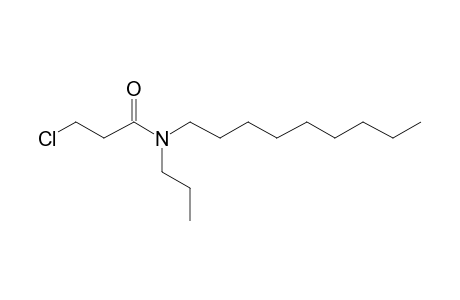 Propionamide, 3-chloro-N-propyl-N-nonyl-