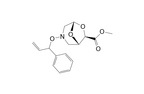 Methyl (1S,5S,7R)-3-[(R,S)-2-phenyl-3-propenyl-1-oxy]-6,8-dioxa-3-azabicyclo[3.2.1]octane-7-exo-carboxylate