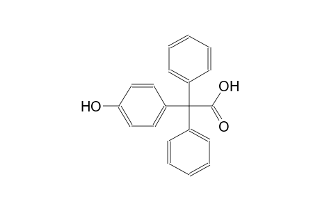 benzeneacetic acid, 4-hydroxy-alpha,alpha-diphenyl-