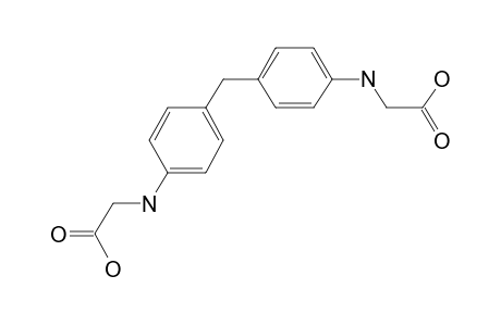 2-{[4-({4-[(Carboxymethyl)amino)phenyl)methyl)phenyl]amino)acetic acid