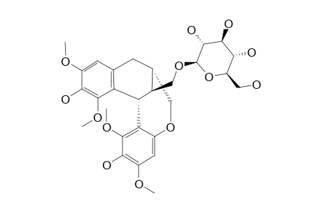 (-)-OVAFOLININ_B-9'-O-BETA-D-GLUCOPYRANOSIDE