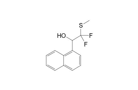 1-(1-Naphthyl)-2,2-difluoro-2-(methylthio)ethanol