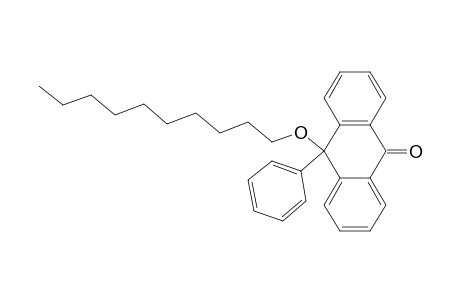 9(10H)-Anthracenone, 10-(decyloxy)-10-phenyl-