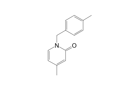 4-methyl-1-(4-methylbenzyl)pyridin-2-one