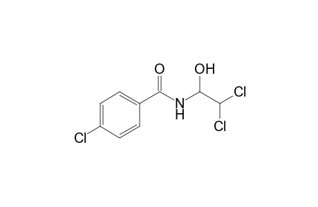 4-Chloro-N-(2,2-dichloro-1-hydroxy-ethyl)benzamide