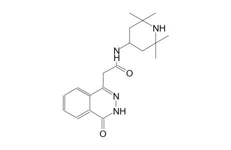 1-phthalazineacetamide, 3,4-dihydro-4-oxo-N-(2,2,6,6-tetramethyl-4-piperidinyl)-