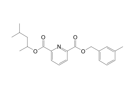 2,6-Pyridinedicarboxylic acid, 3-methylbenzyl 4-methylpent-2-yl ester