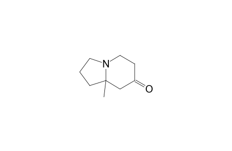 Octahydro-8a-methylindolizin-7-one