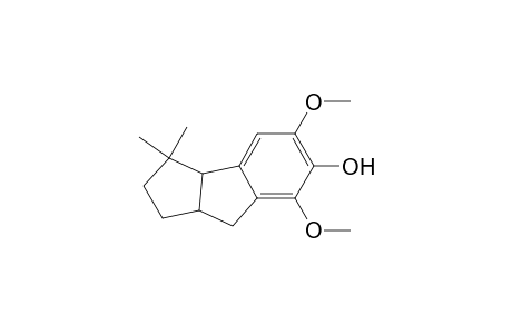 Cyclopent[a]inden-6-ol, 1,2,3,3a,8,8a-hexahydro-5,7-dimethoxy-3,3-dimethyl-