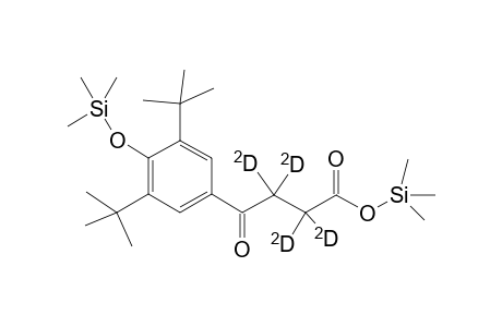 4-Hydroxy-(tetradeuterio)-tebufelone- acid - bis(trimethylsilyl) derivative