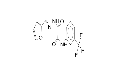oxalic acid, 3-trifluoromethylphenylamide, 2-furylmethylenehydrazide