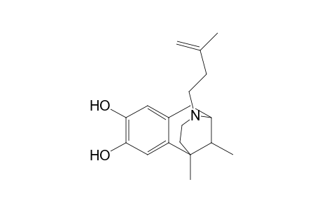 1,2,3,4,5,6-hexahydro-6,11-dimethyl-3-(3-methyl-3-butenyl)-2,6-methano-3-benzazocin-8,9-diol