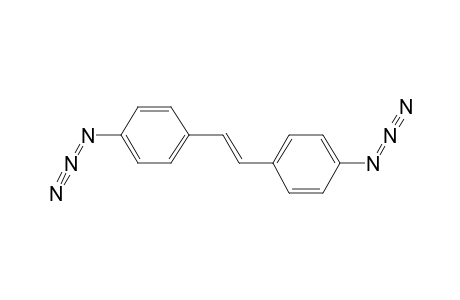 Benzene, 1,1'-(1,2-ethenediyl)bis[4-azido-