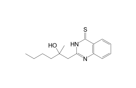 2-(2-Hydroxy-2-methylhexyl)-3H-quinazoline-4-thione