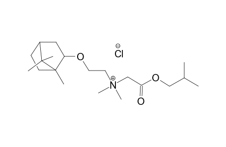 ethanaminium, N,N-dimethyl-2-(2-methylpropoxy)-2-oxo-N-[2-[(1,7,7-trimethylbicyclo[2.2.1]hept-2-yl)oxy]ethyl]-, chloride