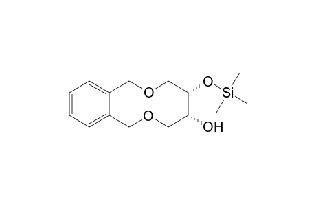cis-5-[(Trimethylsilyl)oxy]-1,3,4,5,6,8-hexahydro-2,7-benzodioxecin-4-ol