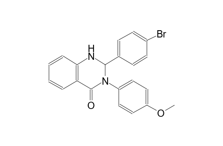 2-(4-bromophenyl)-3-(4-methoxyphenyl)-2,3-dihydro-4(1H)-quinazolinone