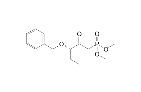 (3S)-1-dimethoxyphosphoryl-3-phenylmethoxy-2-pentanone
