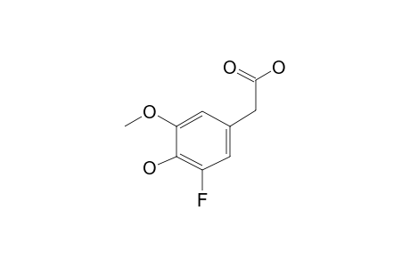 Benzeneacetic acid, 3-fluoro-4-hydroxy-5-methoxy-