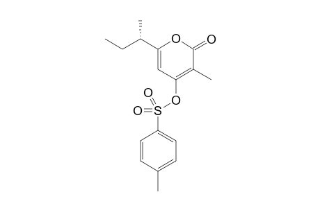 (S)-6-(sec-Butyl)-3-methyl-2-oxo-2H-pyran-4-yl 4-Methylbenzenesulfonate