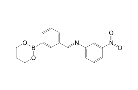 (3-[1,3,2]Dioxaborinan-2-ylbenzylidene)(3-nitrophenyl)amine