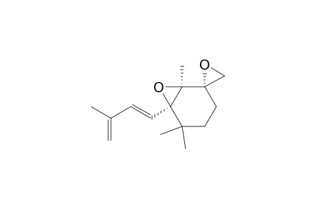 Spiro[7-oxabicyclo[4.1.0]heptane-2,2'-oxirane], 1,5,5-trimethyl-6-(3-methyl-1,3-butadienyl)-, [1.alpha.,2.alpha.,6.alpha.(E)]-