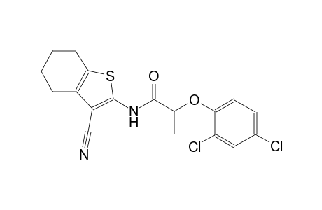 N-(3-cyano-4,5,6,7-tetrahydro-1-benzothien-2-yl)-2-(2,4-dichlorophenoxy)propanamide