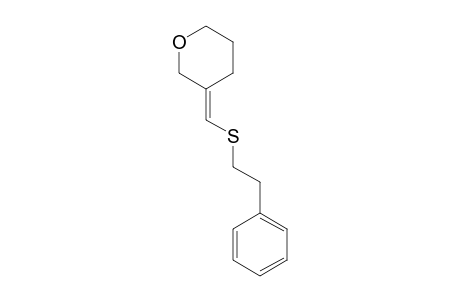 (E)-3-[(Phenethylthio)methylidene]pyran