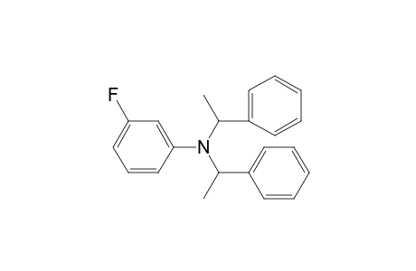 3-Fluoro-N,N-bis(1-phenylethyl)aniline