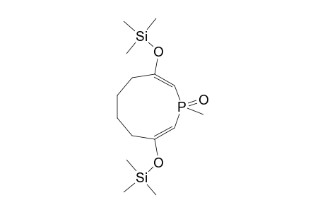 3,8-BIS-(TRIMETHYLSILYLOXY)-1-METHYL-4,5,6,7-TETRAHYDRO-1H-PHOSPHONINE-1-OXIDE