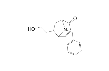 8-Benzyl-6-exo-(2-hydroxyethyl)-8-azabicyclo[3.2.1]oct-3-en-2-one