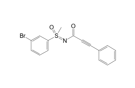 N-[(3-Bromophenyl)(methyl)(oxo)-lamda6-sulfaneylidene]-3-phenylpropiolamide