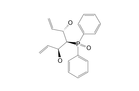 (3RS,5RS)-4-DIPHENYLPHOSPHINOYL-HEPTA-1,6-DIENE-3,5-DIOL;SYN-anti-ISOMER