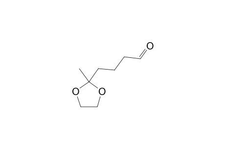 4-(2-methyl-1,3-dioxolan-2-yl)butyraldehyde