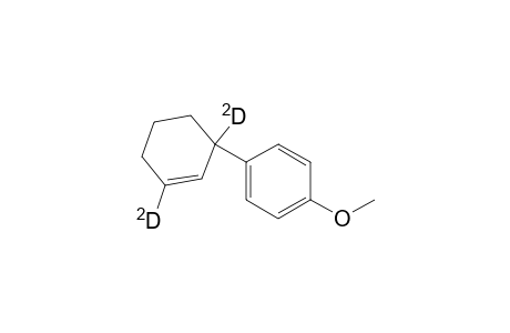 Benzene, 1-(2-cyclohexen-1-yl-1,3-D2)-4-methoxy-