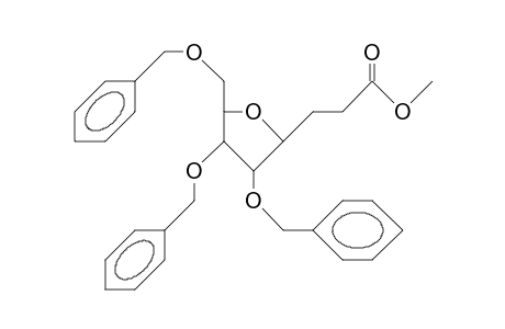 Methyl 4,7-anhydro-tri-O-benzyl-2,3-dideoxy-D-allo-octonate