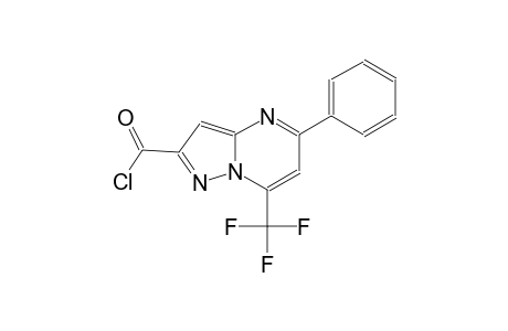 pyrazolo[1,5-a]pyrimidine-2-carbonyl chloride, 5-phenyl-7-(trifluoromethyl)-