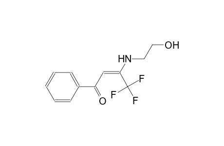 (2E)-4,4,4-trifluoro-3-[(2-hydroxyethyl)amino]-1-phenyl-2-buten-1-one