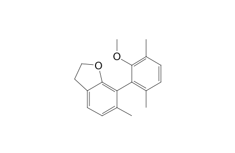 2,3-Dihydro-7-(2'-methoxy-3',6'-dimethylphenyl)-6-methylbenzofuran