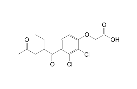 [2,3-Dichloro-4-(2'-ethyl4'-oxovaleryl)phenoxy]-acetic acid