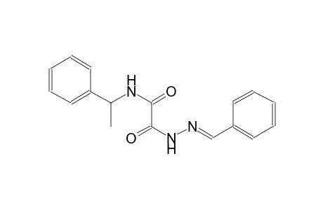 2-[(2E)-2-Benzylidenehydrazino]-2-oxo-N-(1-phenylethyl)acetamide