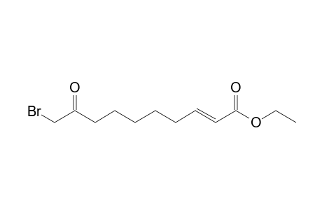 Ethyl (E)-10-bromo-9-oxodec-2-enoate