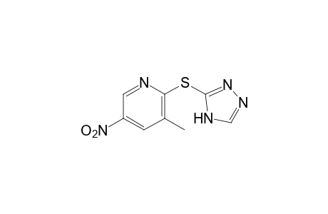 5-nitro-2-[(4H-1,2,4-triazol-3-yl)thio]-3-picoline