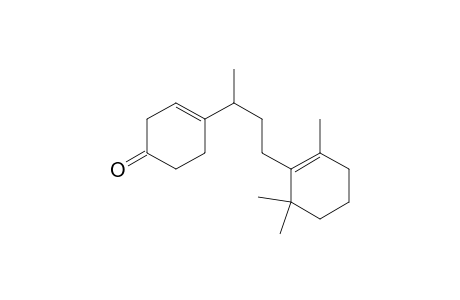 3-Cyclohexen-1-one, 4-[1-methyl-3-(2,6,6-trimethyl-1-cyclohexen-1-yl)propyl]-, (.+-.)-