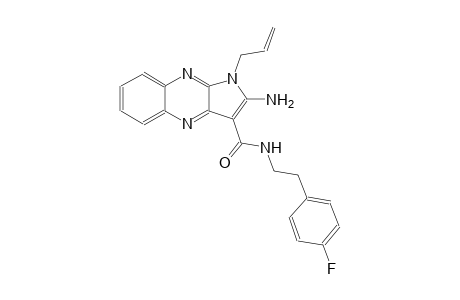 1-allyl-2-amino-N-[2-(4-fluorophenyl)ethyl]-1H-pyrrolo[2,3-b]quinoxaline-3-carboxamide